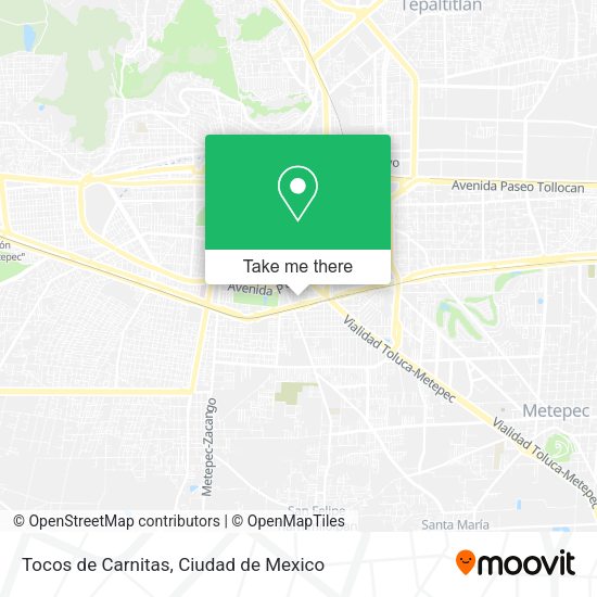 Tocos de Carnitas map