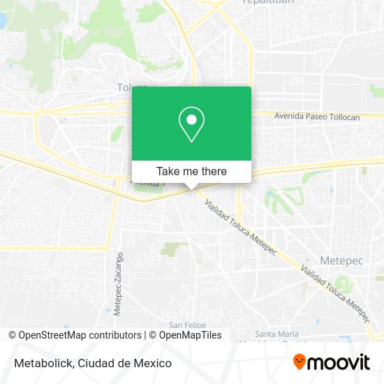 Mapa de Metabolick