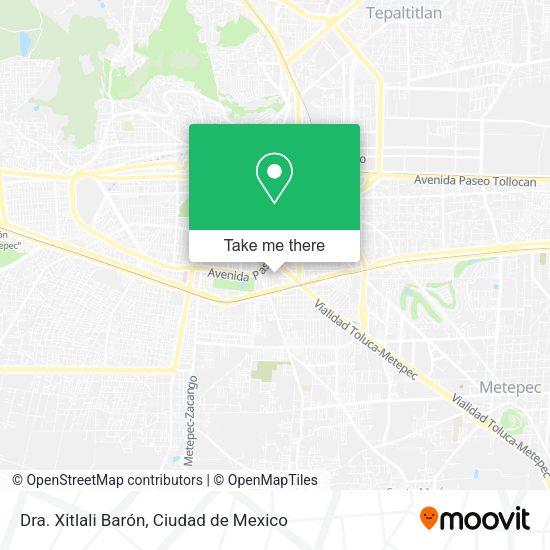 Mapa de Dra. Xitlali Barón