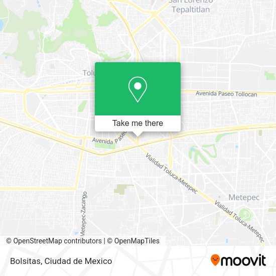 Mapa de Bolsitas