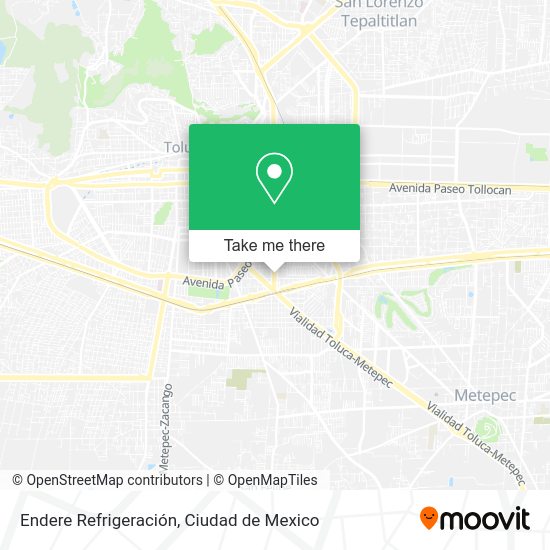 Mapa de Endere Refrigeración