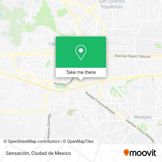 Mapa de Sensación
