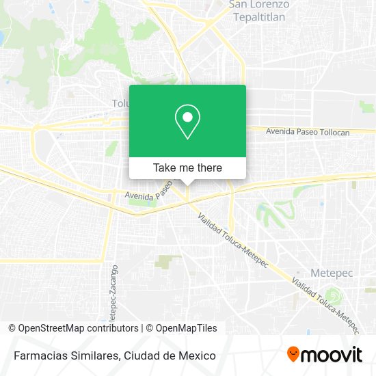Farmacias Similares map