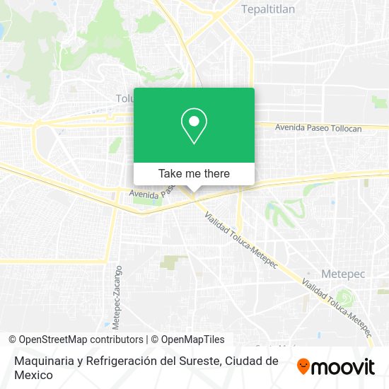 Maquinaria y Refrigeración del Sureste map
