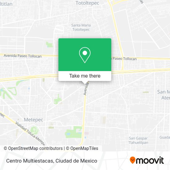 Mapa de Centro Multiestacas