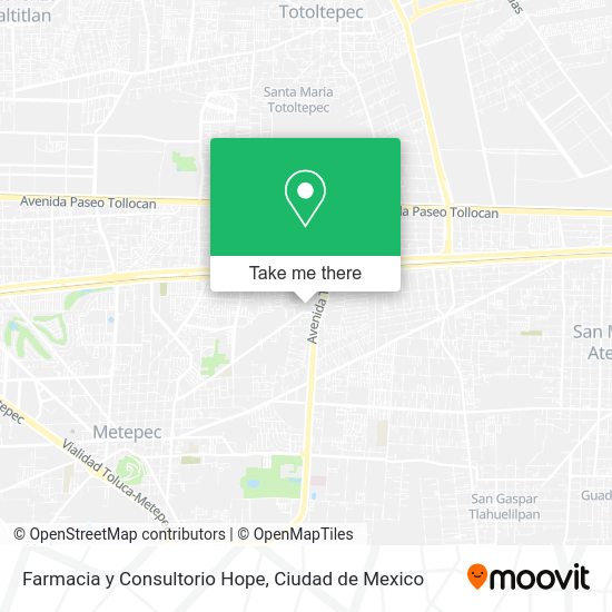 Farmacia y Consultorio Hope map