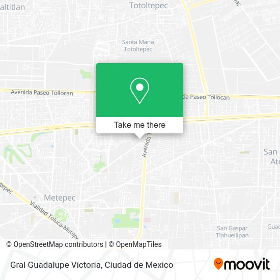 Gral Guadalupe Victoria map