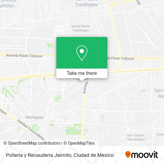 Pollería y Recauderia Jaimito map