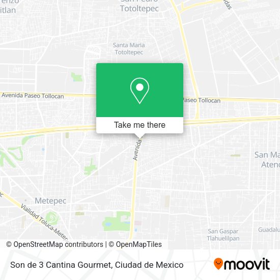 Son de 3 Cantina Gourmet map