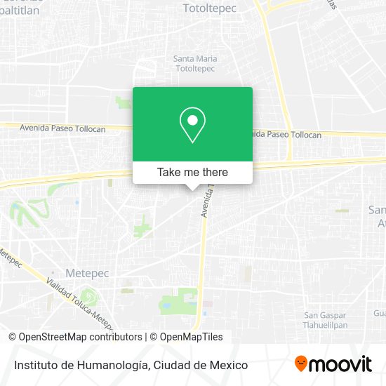 Instituto de Humanología map