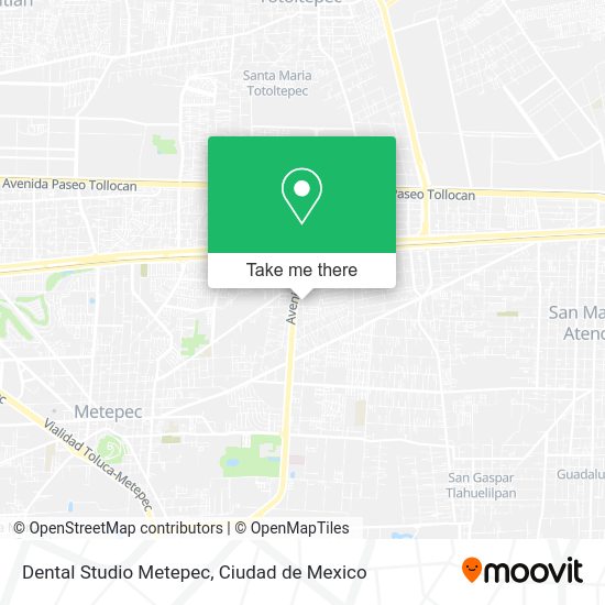 Dental Studio Metepec map