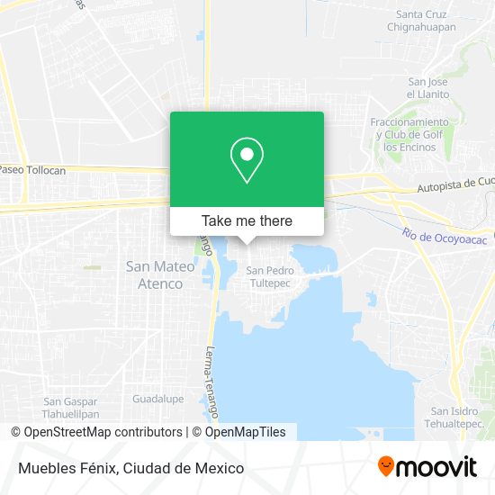Muebles Fénix map