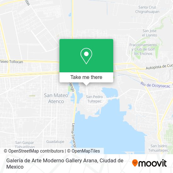Galería de Arte Moderno Gallery Arana map
