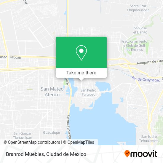 Mapa de Branrod Muebles
