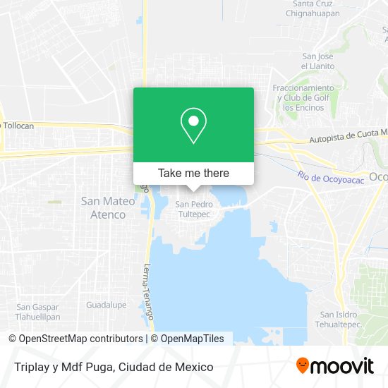 Mapa de Triplay y Mdf Puga