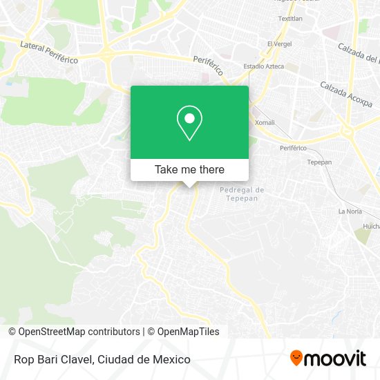 Mapa de Rop Bari Clavel