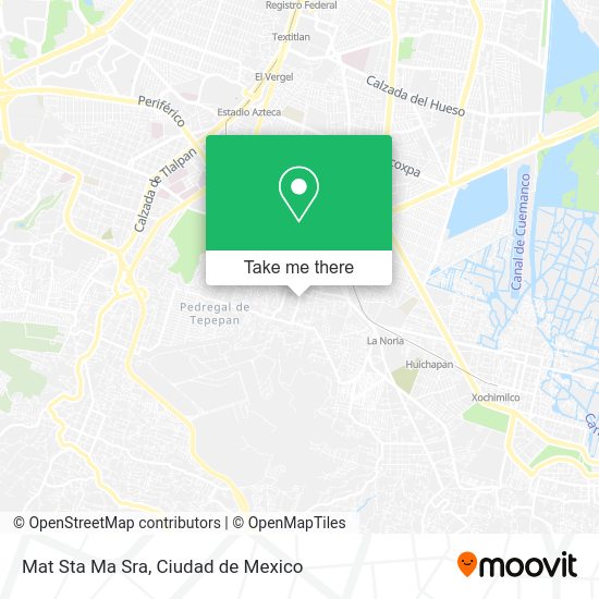 Mapa de Mat Sta Ma Sra
