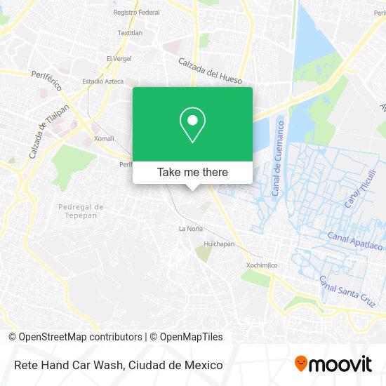 Rete Hand Car Wash map