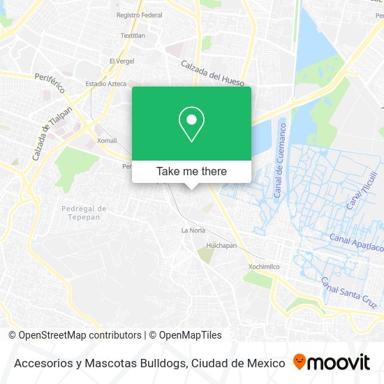 Mapa de Accesorios y Mascotas Bulldogs