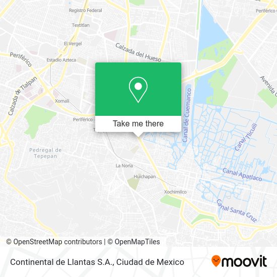 Continental de Llantas S.A. map