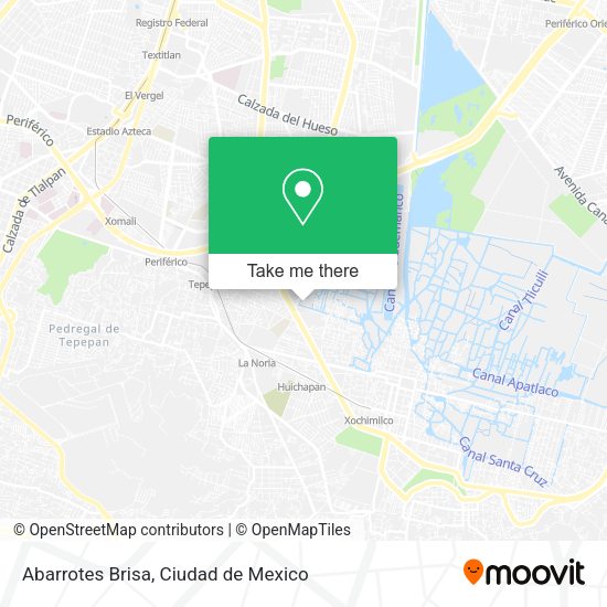 Abarrotes Brisa map