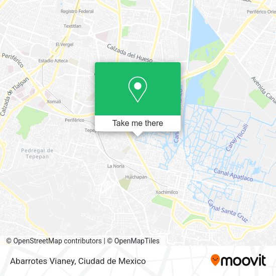 Mapa de Abarrotes Vianey