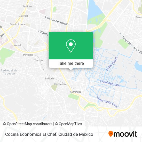 Cocina Economica El Chef map