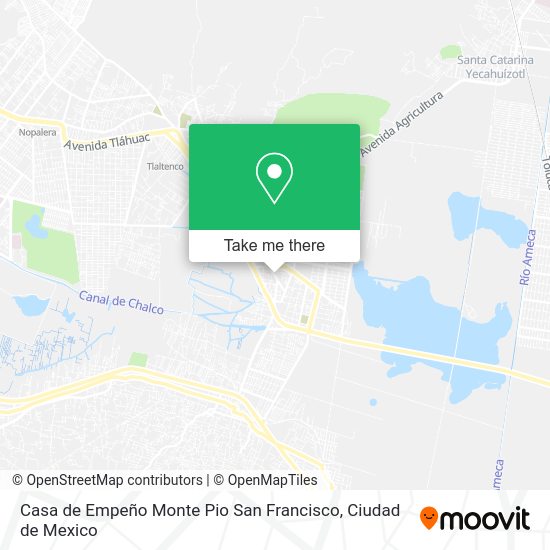 Mapa de Casa de Empeño Monte Pio San Francisco