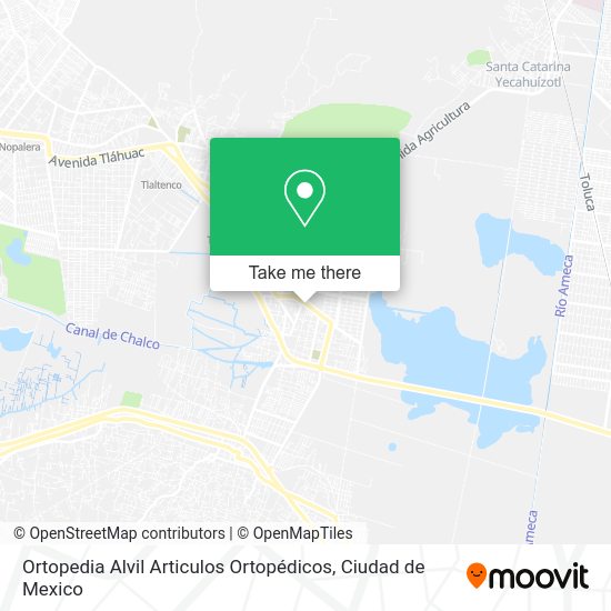 Ortopedia Alvil Articulos Ortopédicos map