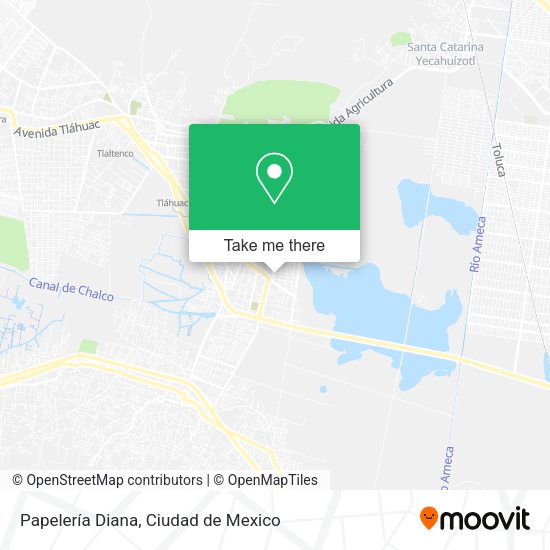 Papelería Diana map
