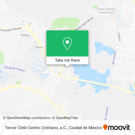 Tercer Cielo Centro Cristiano, a.C. map