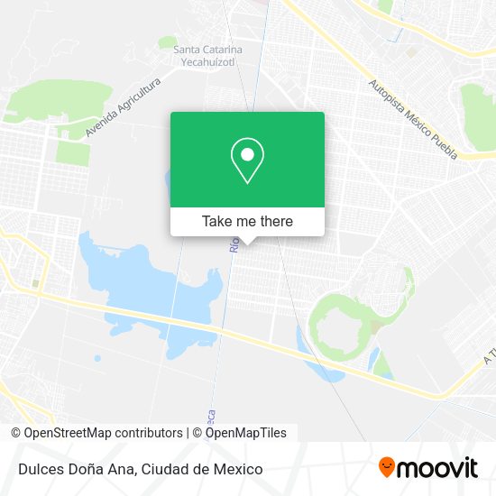 Dulces Doña Ana map
