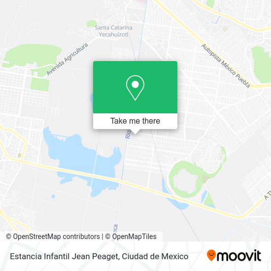 Estancia Infantil Jean Peaget map