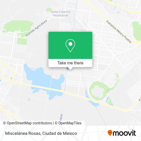 Miscelánea Rosas map