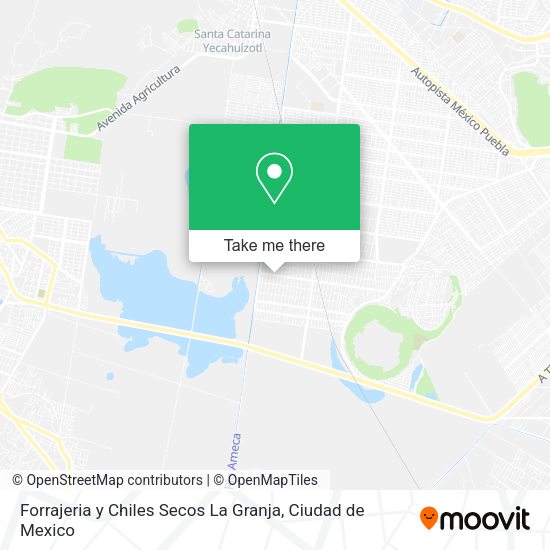 Mapa de Forrajeria y Chiles Secos La Granja