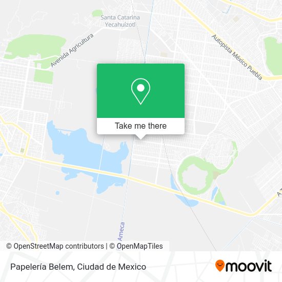 Mapa de Papelería Belem