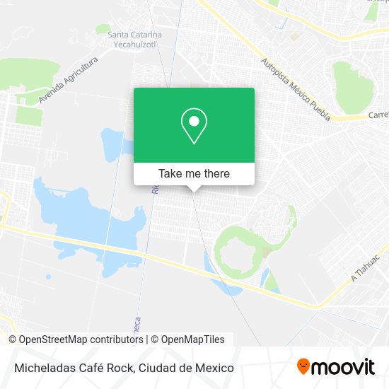 Mapa de Micheladas Café Rock