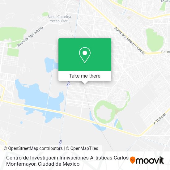 Centro de Investigacin Innivaciones Artisticas Carlos Montemayor map