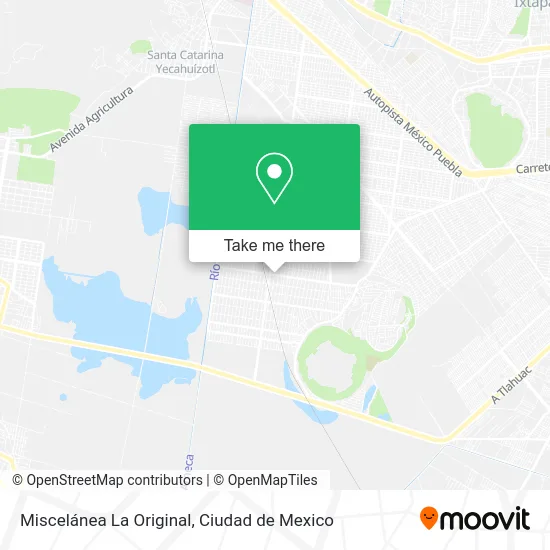 Mapa de Miscelánea La Original