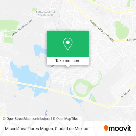 Mapa de Miscelánea Flores Magon
