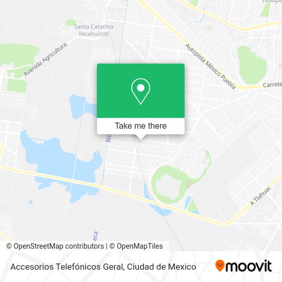 Mapa de Accesorios Telefónicos Geral