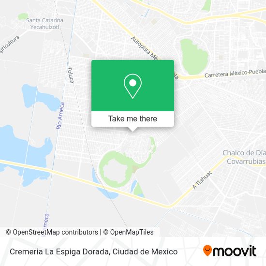 Cremeria La Espiga Dorada map