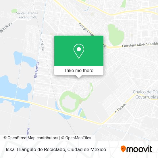 Iska Triangulo de Reciclado map