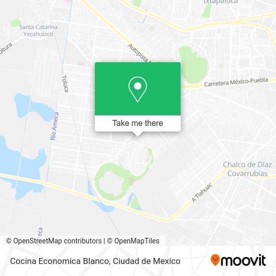 Cocina Economica Blanco map