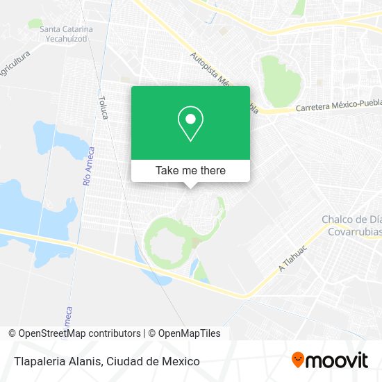 Tlapaleria Alanis map