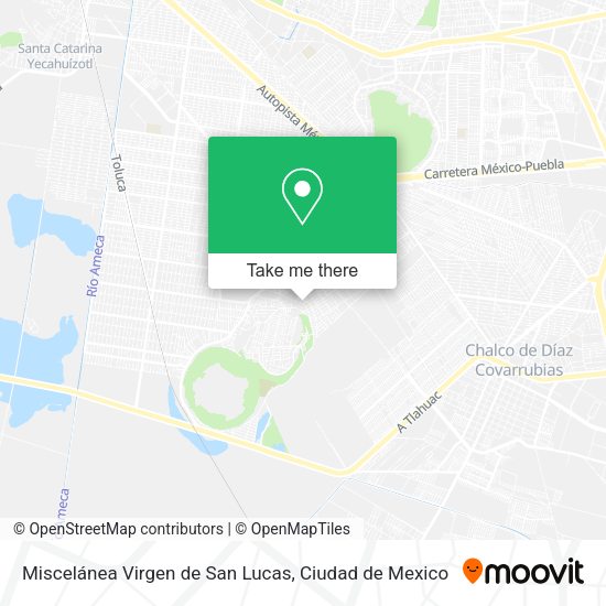 Miscelánea Virgen de San Lucas map