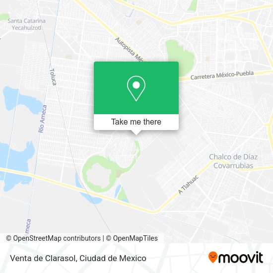 Venta de Clarasol map