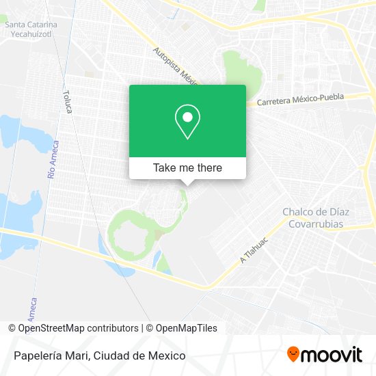 Mapa de Papelería Mari