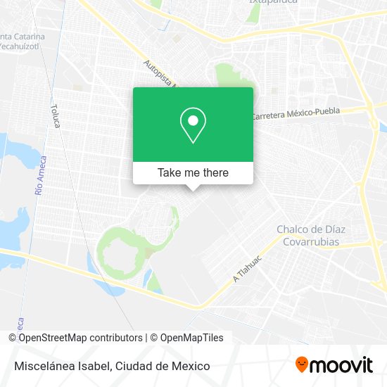 Miscelánea Isabel map