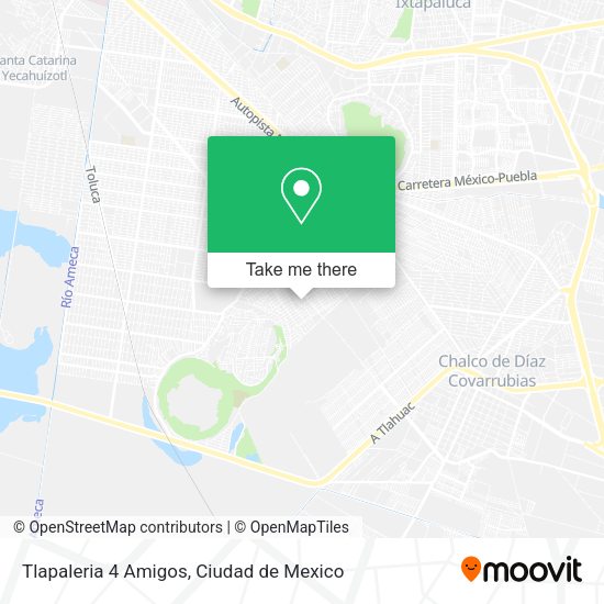 Tlapaleria 4 Amigos map